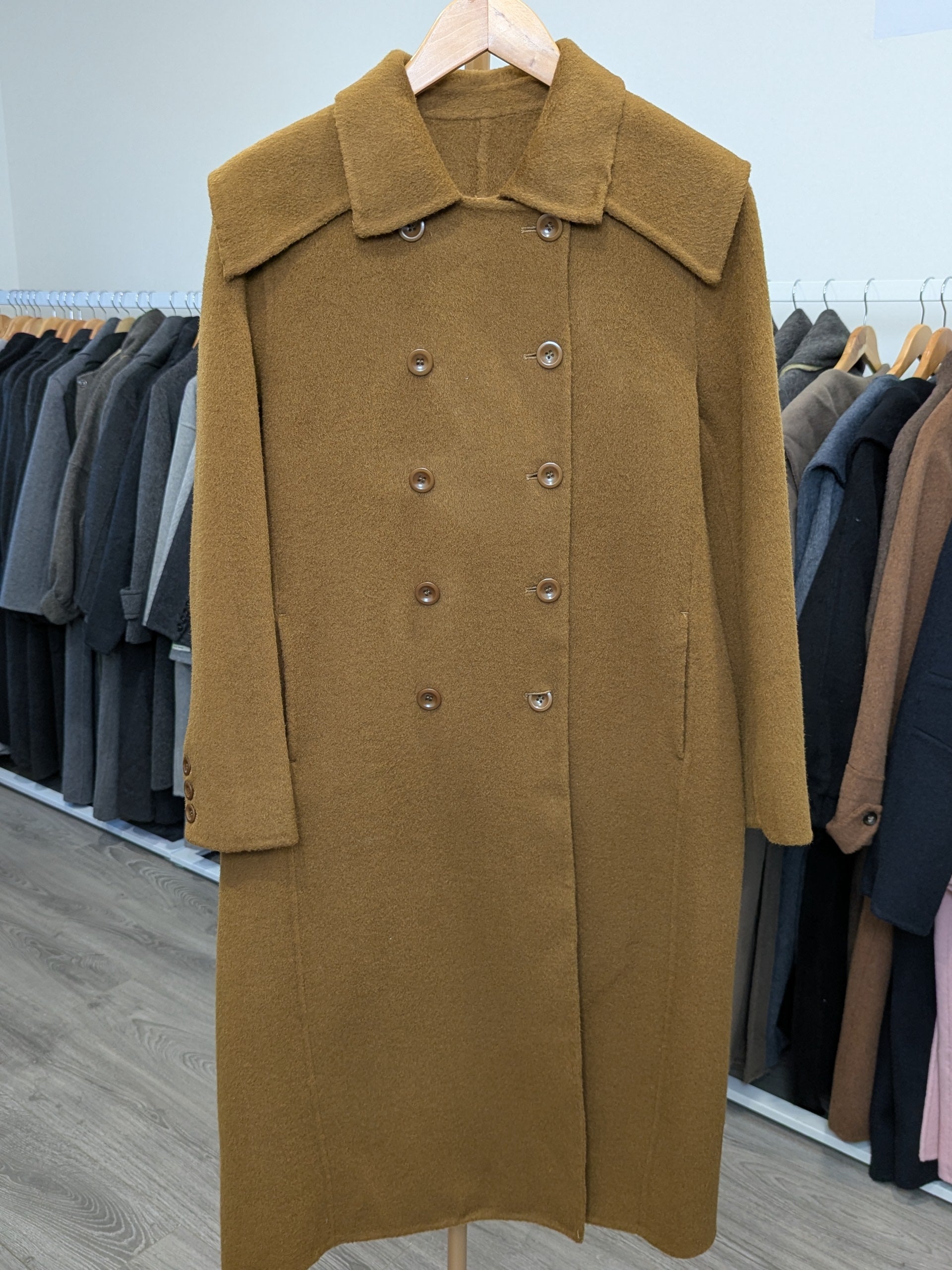 183 100% Wool Coat S 6-8