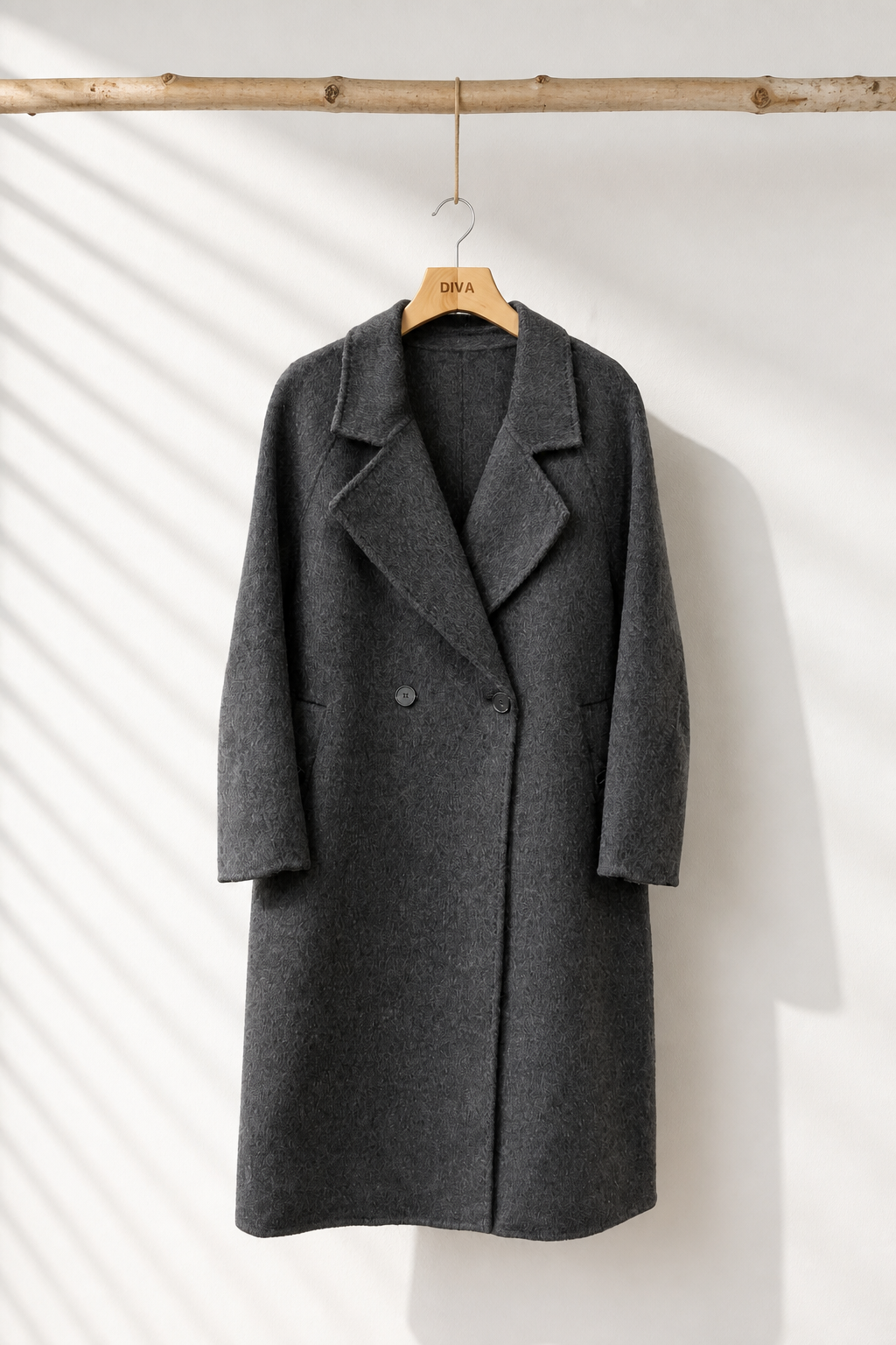 010 100% Wool Charcoal