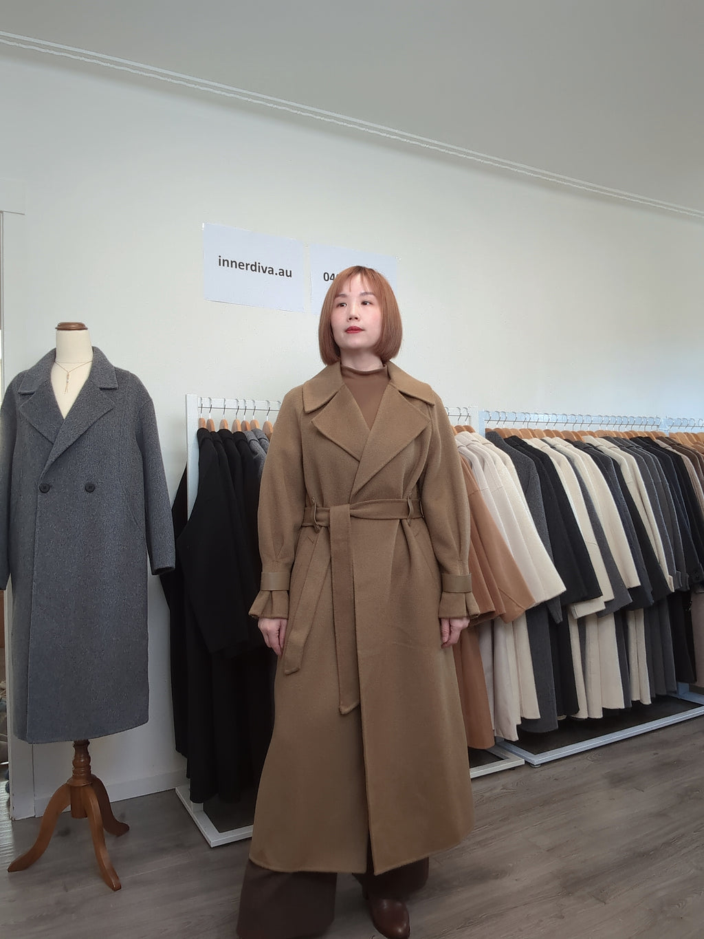 027 100% Wool Coat
