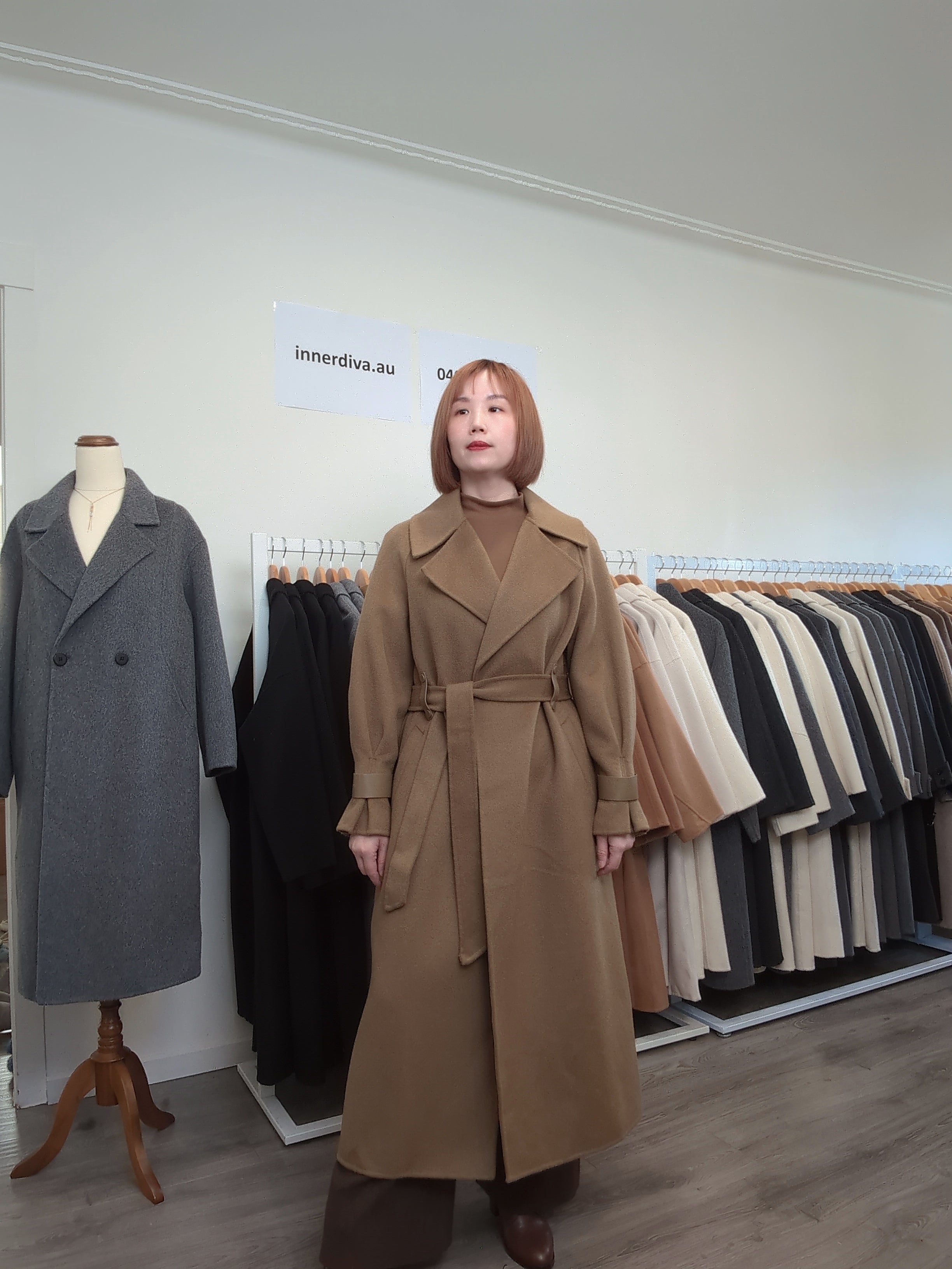 027 100% Wool Coat