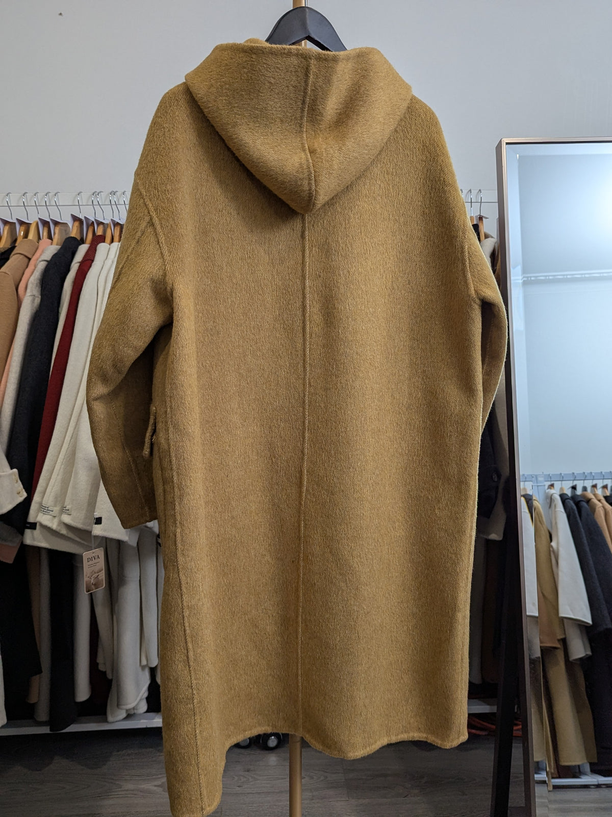 287 100% Wool Coat Light Camel M 12-16