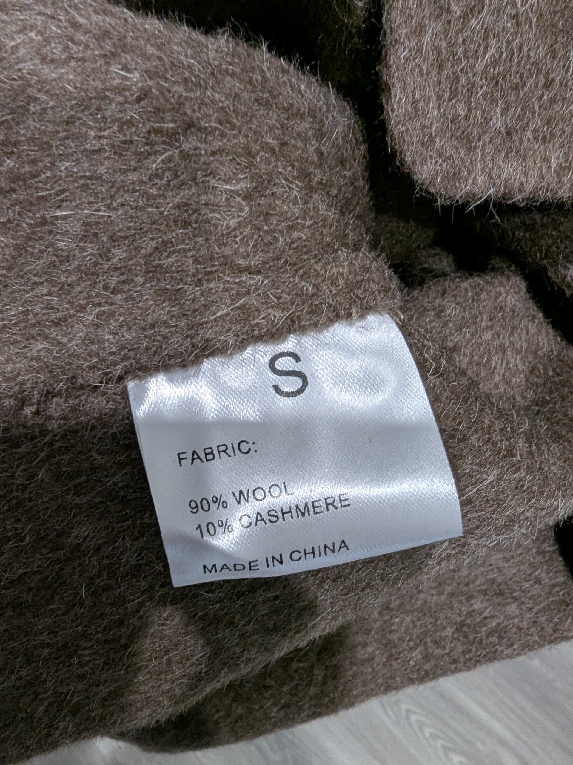 007 Cashmere blend Brown