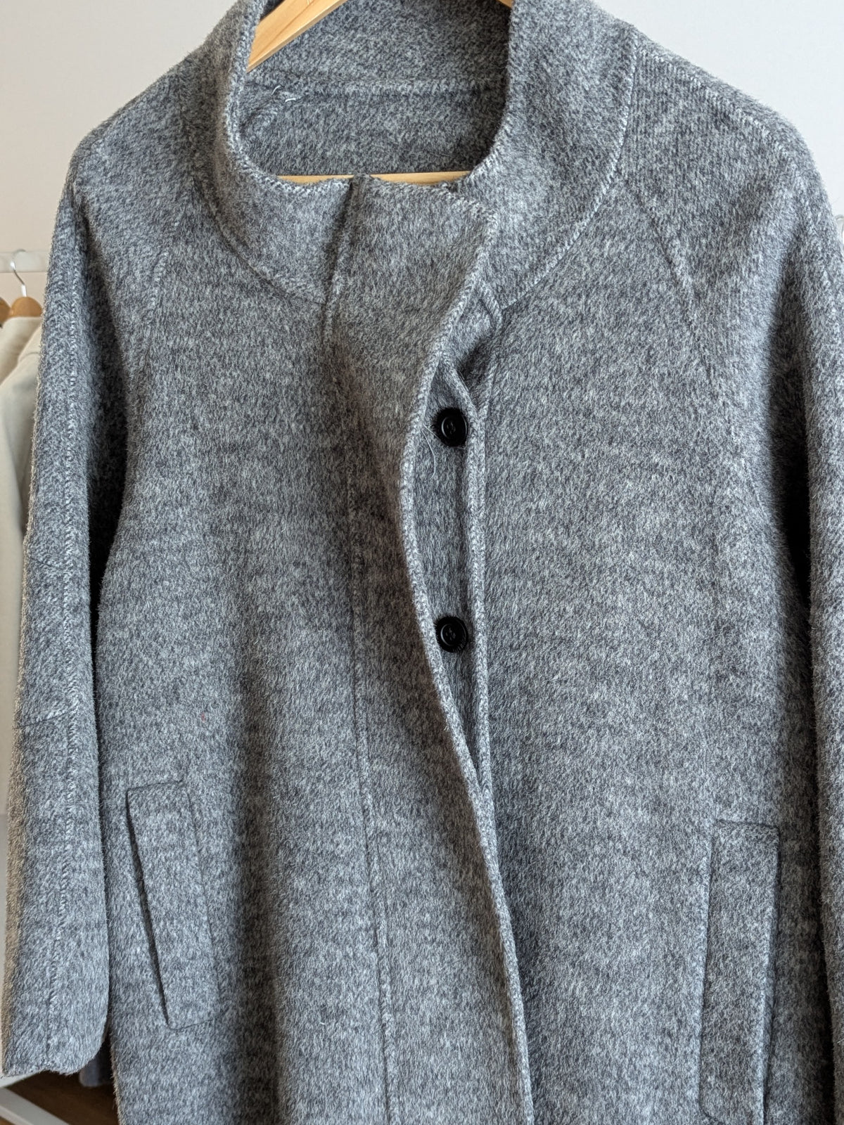 212 Wool Coat Grey S 12-16
