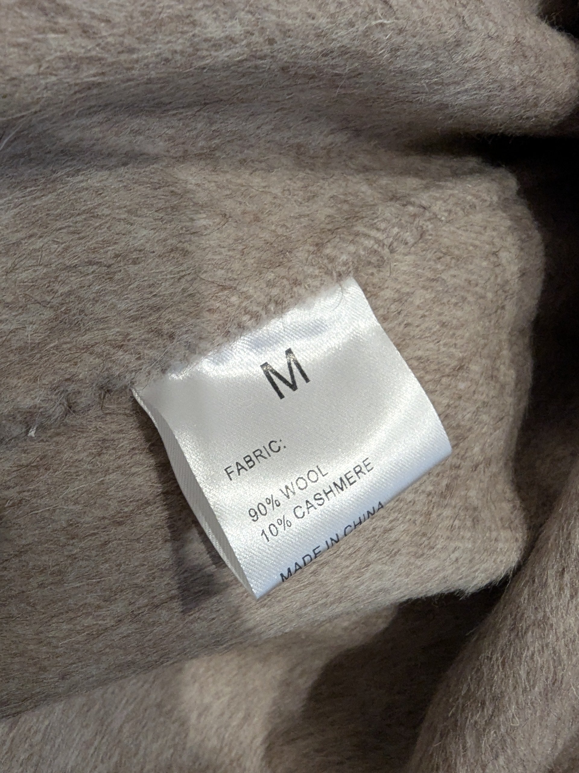 013 Cashmere blend Wool Coat Oat