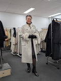 Fur trims 100% Wool Coat Women Warehouse Try-On Welcome 248