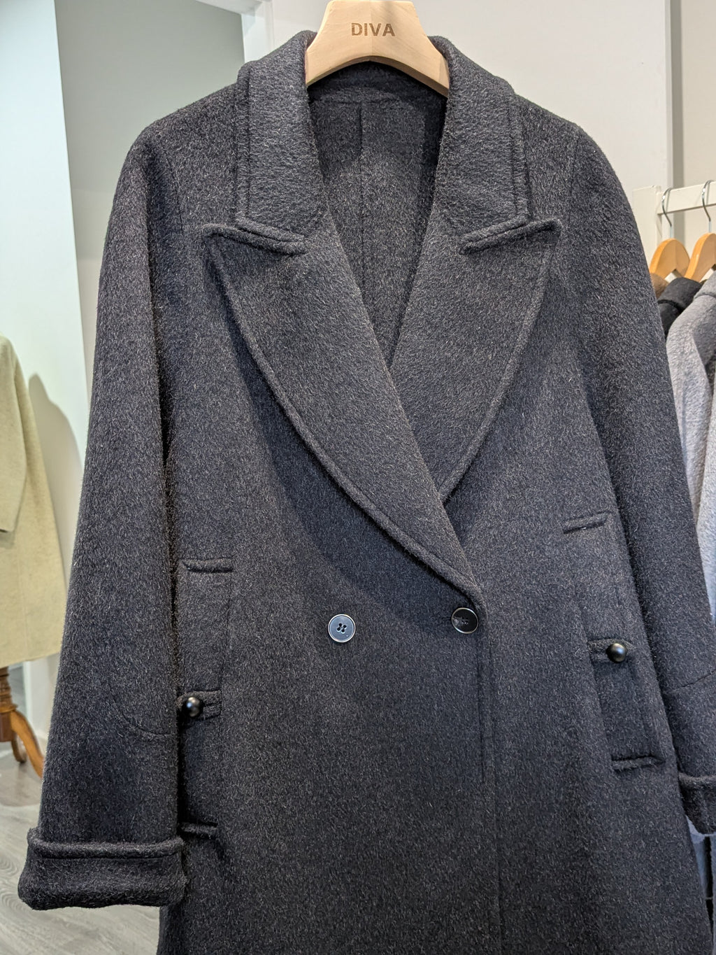 006 Cashmere blend Charcoal