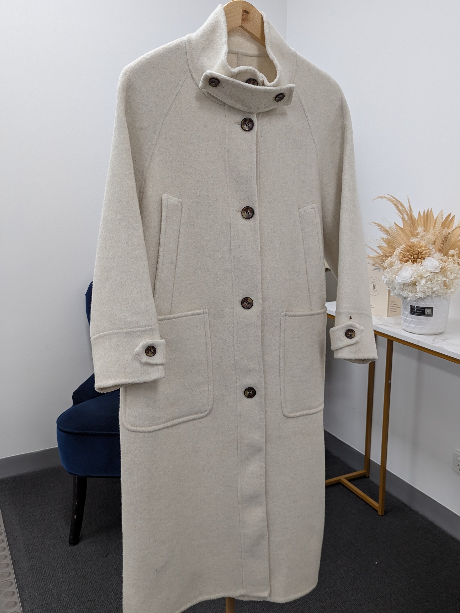 100% Wool Coat Women Warehouse 255