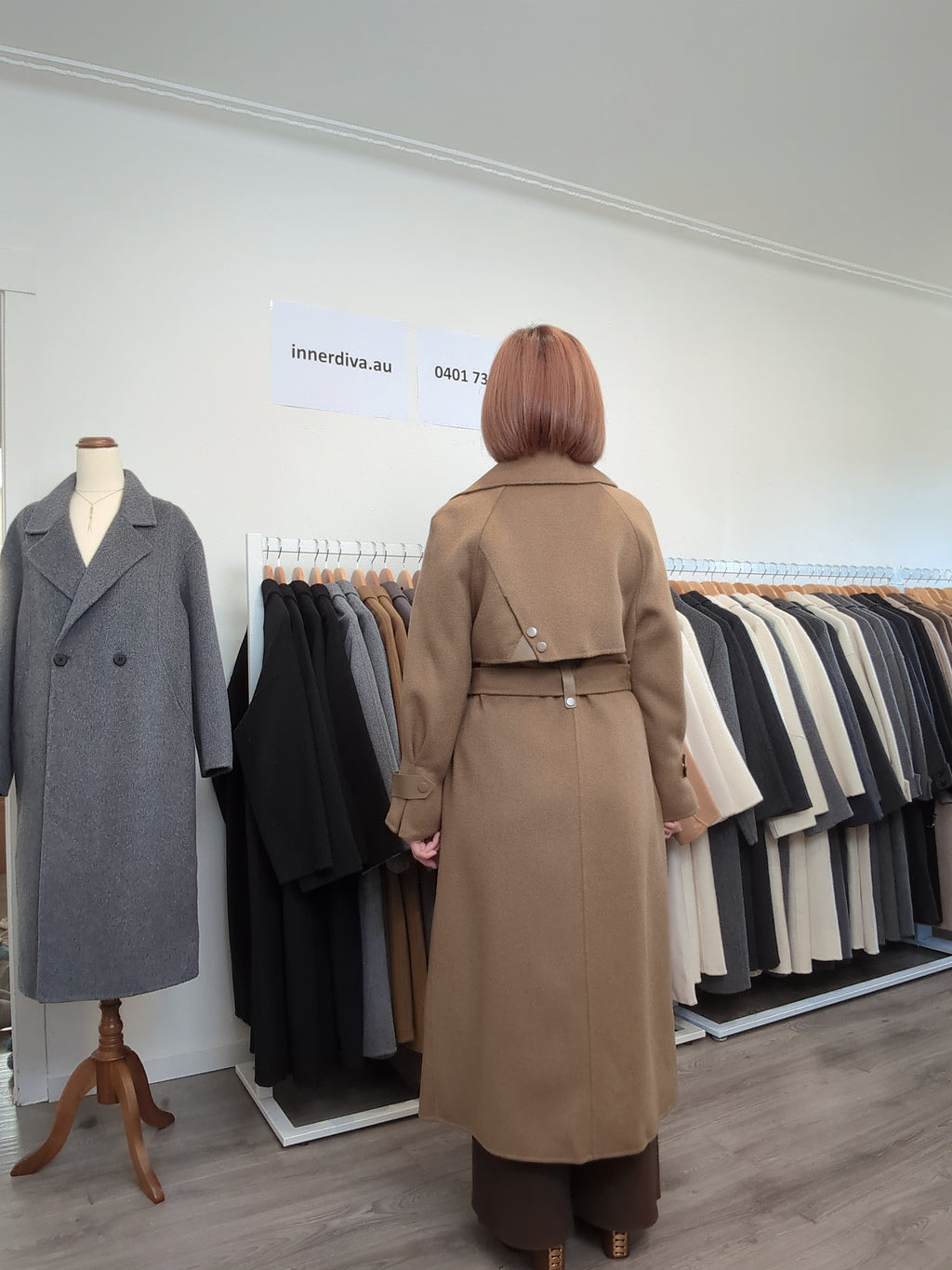 027 100% Wool Coat