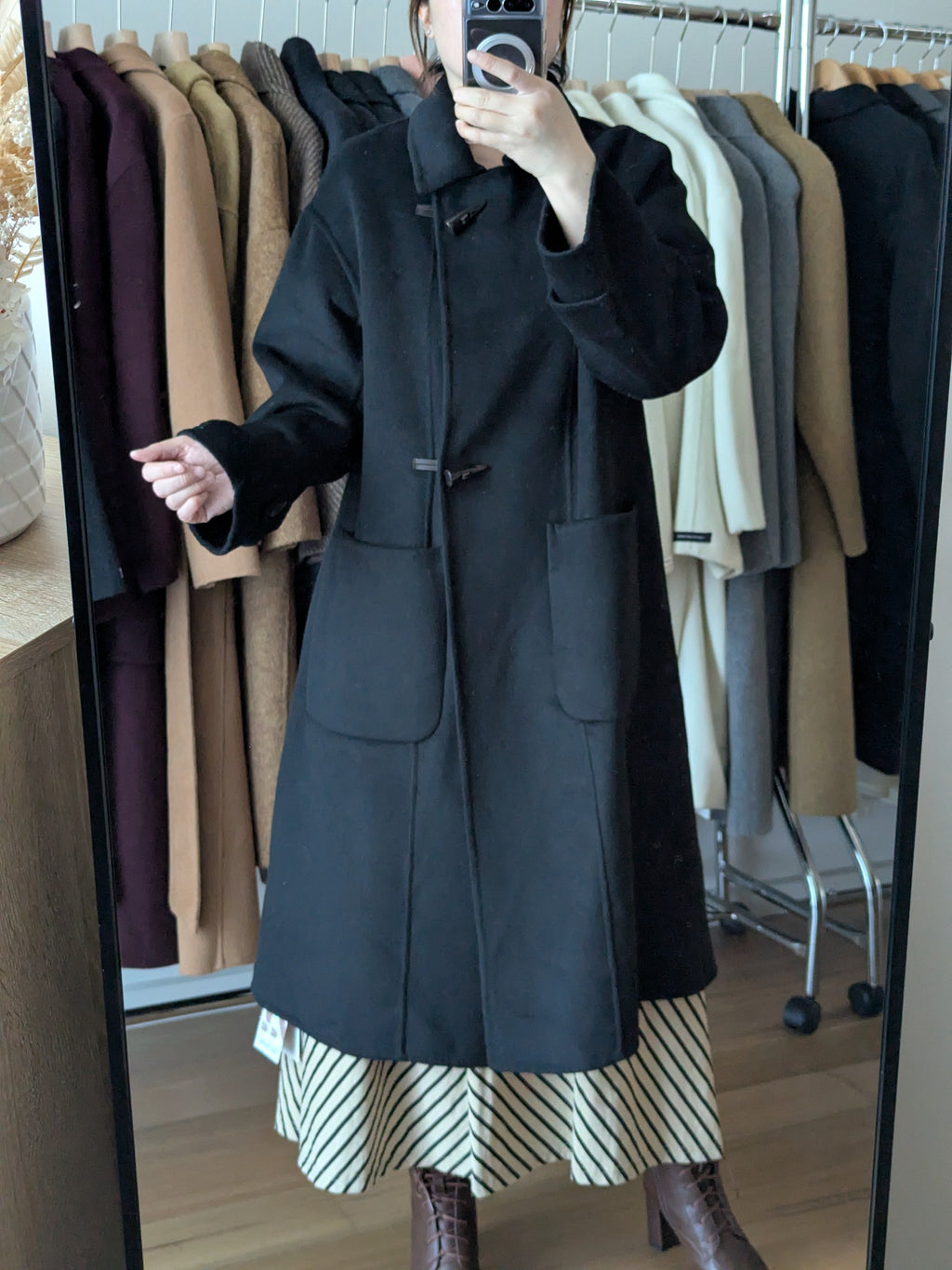 Brand New Pure Wool Coat FREE SHIPPING High Quality Wool 062 Size M 8-12