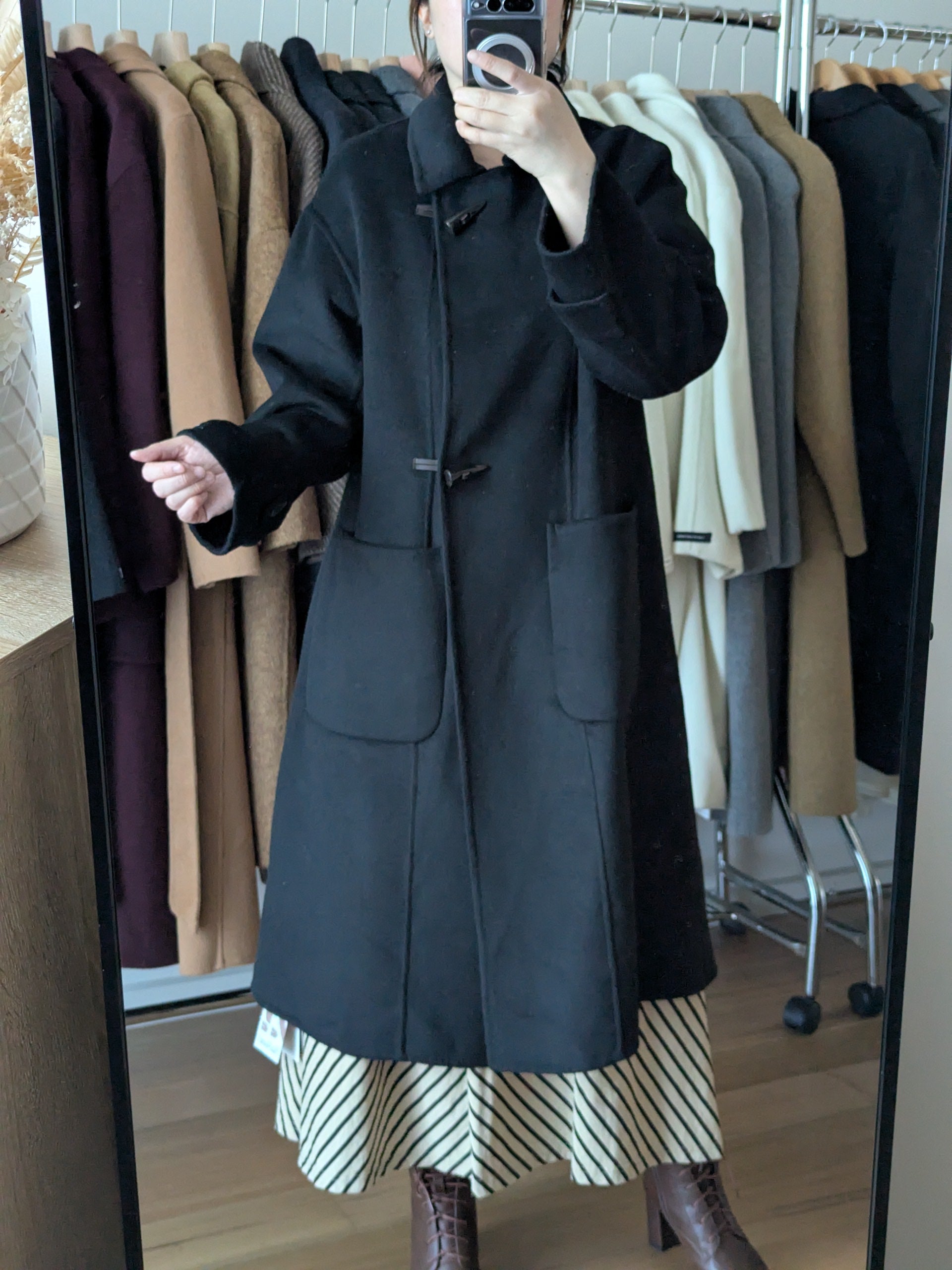 Brand New Pure Wool Coat FREE SHIPPING High Quality Wool 062 Size M 8-12