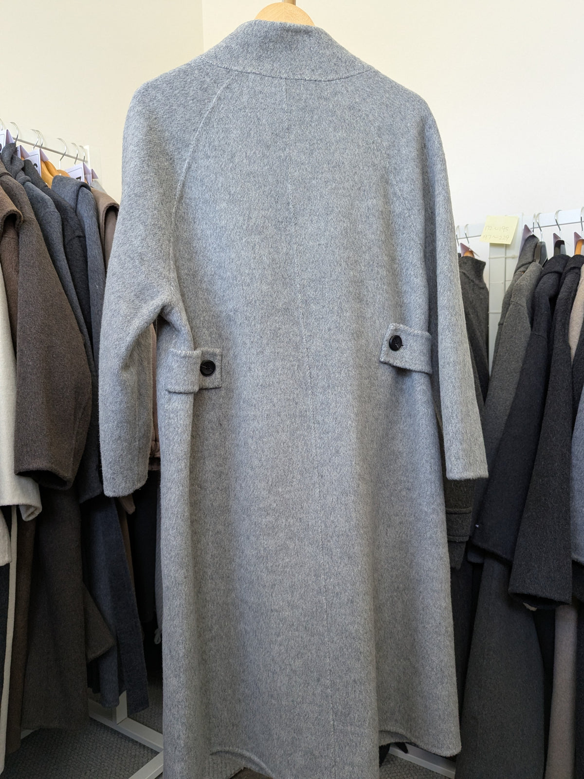 281 70% Wool Coat Grey S 10-14