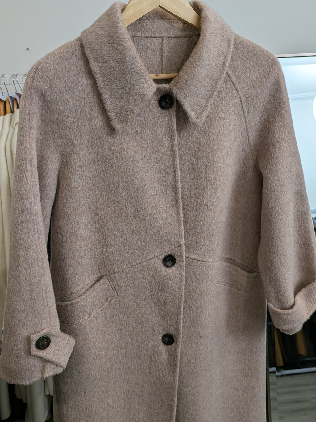 283 90% Wool Coat S 8-10