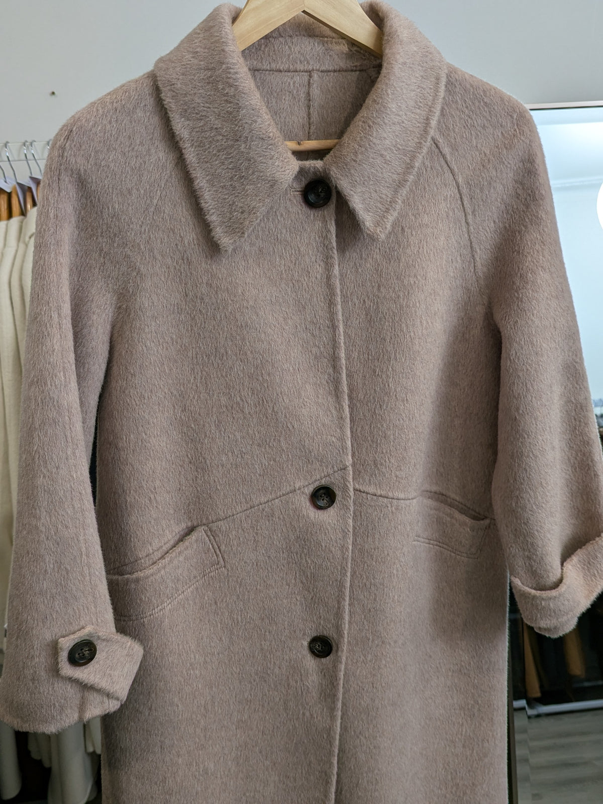 283 90% Wool Coat S 8-10