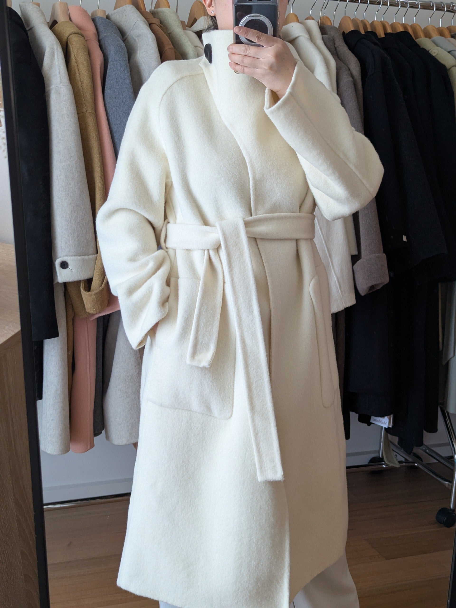 Brand New Pure Wool Coat FREE SHIPPING High Quality Wool 113 Size M 10-12
