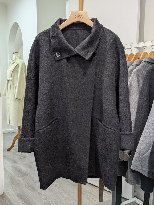002 Cashmere blend Charcoal