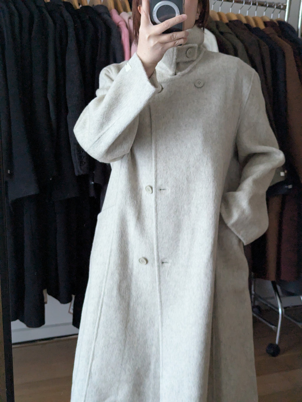 Brand New Pure Wool Coat High Quality Wool 154 Size M8-12