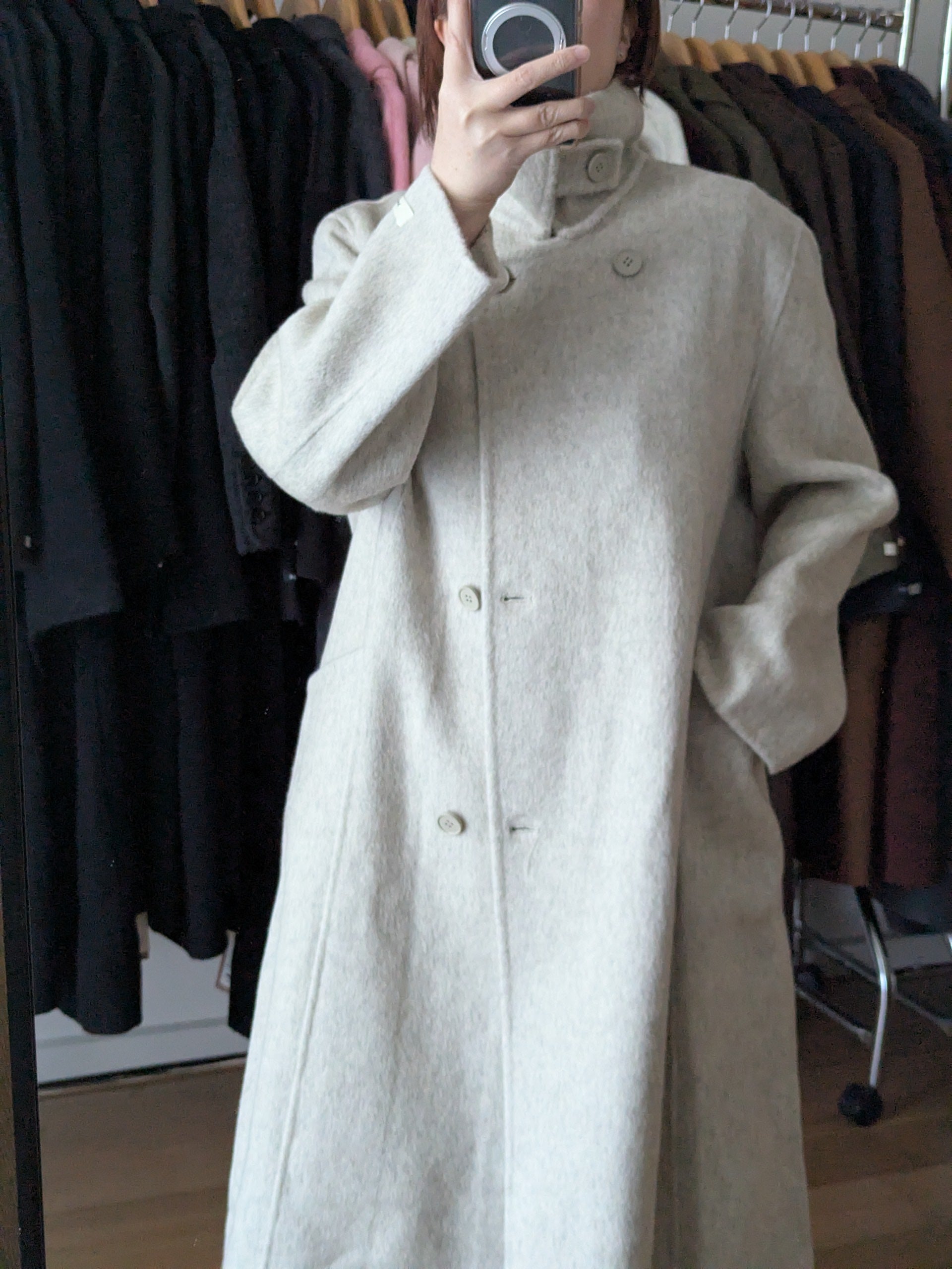 Brand New Pure Wool Coat High Quality Wool 154 Size M8-12