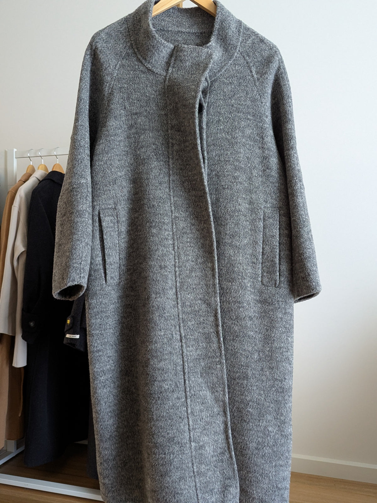 212 Wool Coat Grey S 12-16