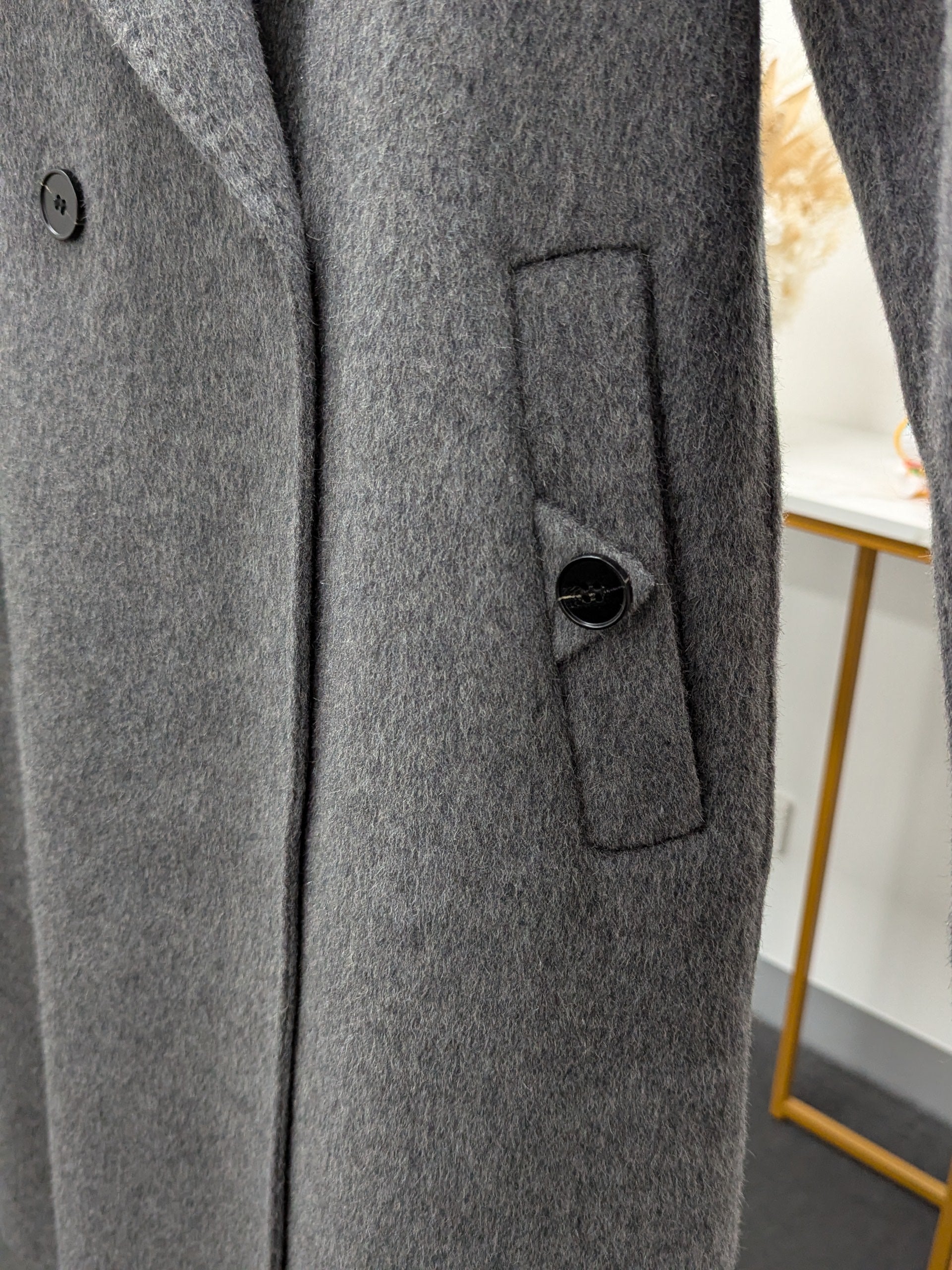 010 100% Wool Grey