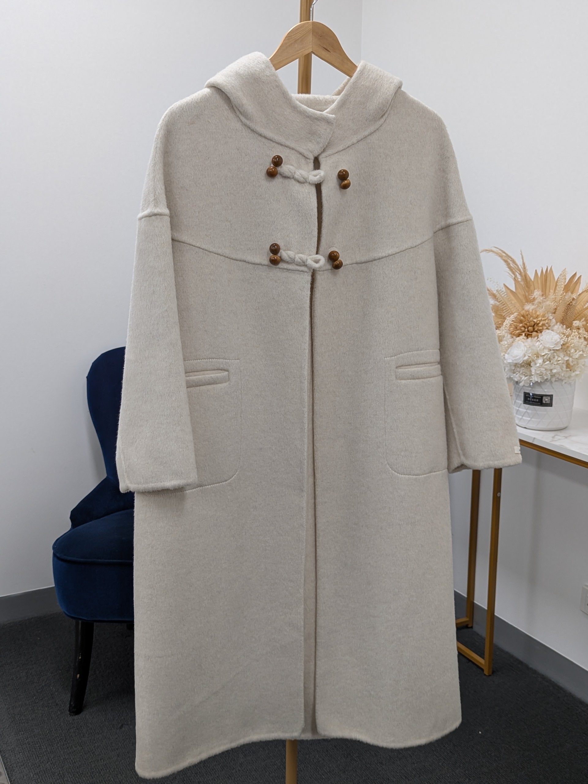 100% Wool Coat Women Warehouse Try-On Welcome 250