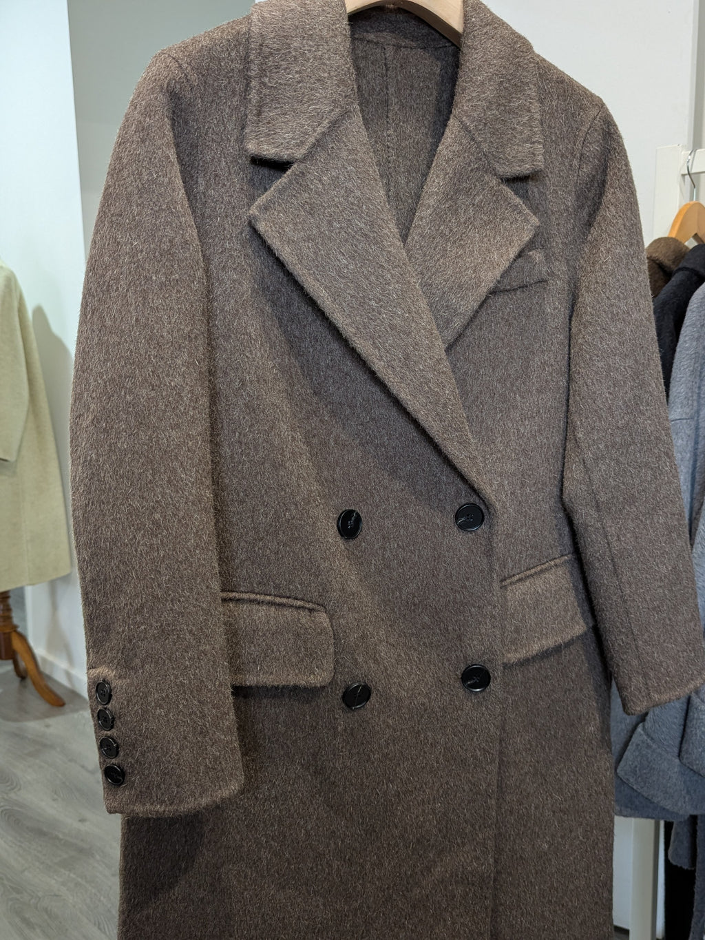 007 Cashmere blend Brown