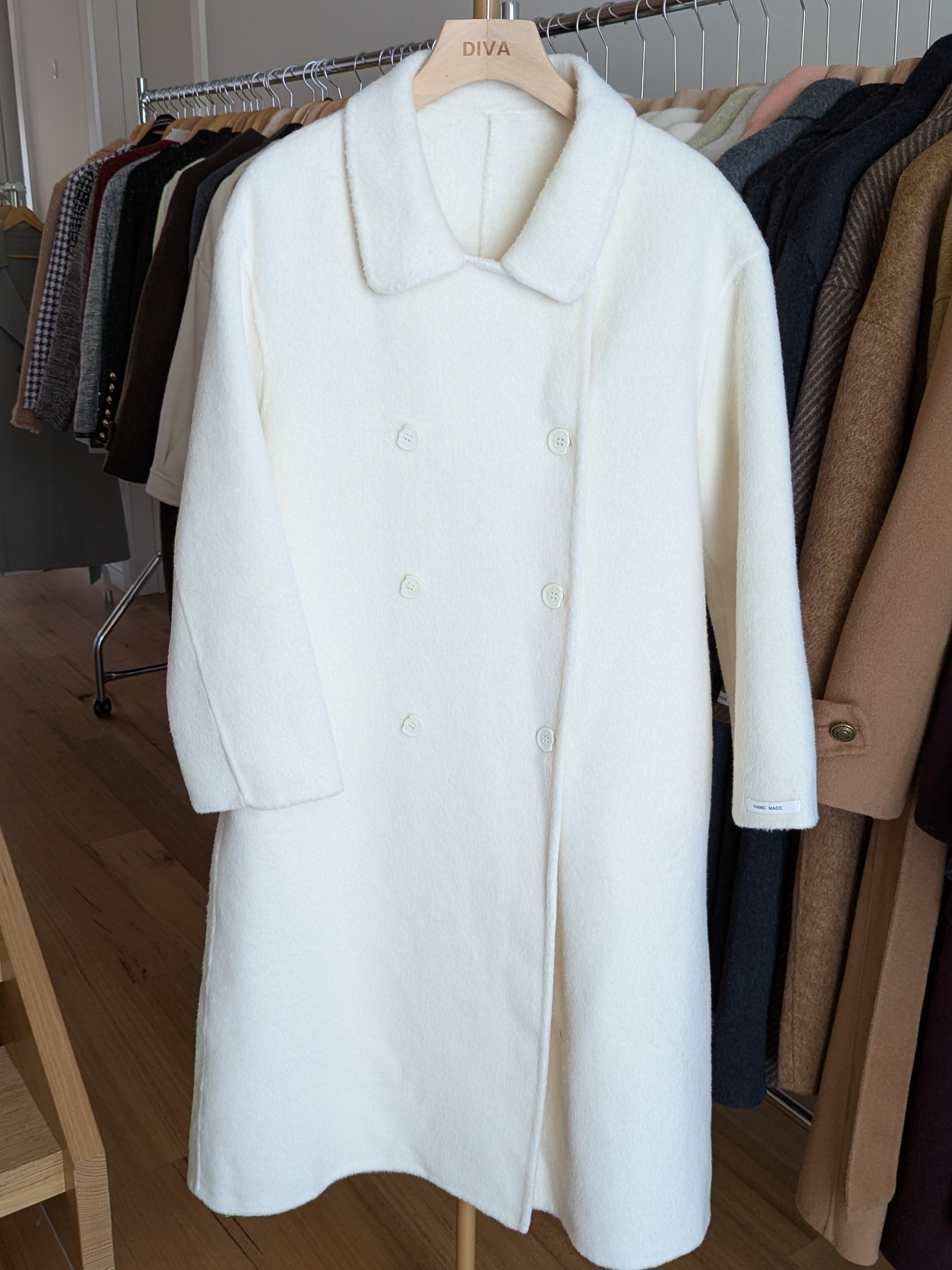Brand New Pure Wool Coat FREE SHIPPING High Quality Wool 059 Size 10-12