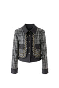 Goose Down Tweed Jacket 141 Size 4-6