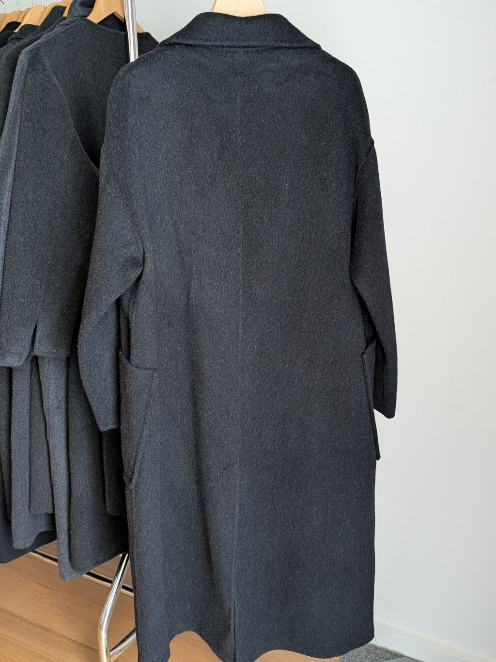 Pure Wool Coat 190 Size S8-12 With Scarf
