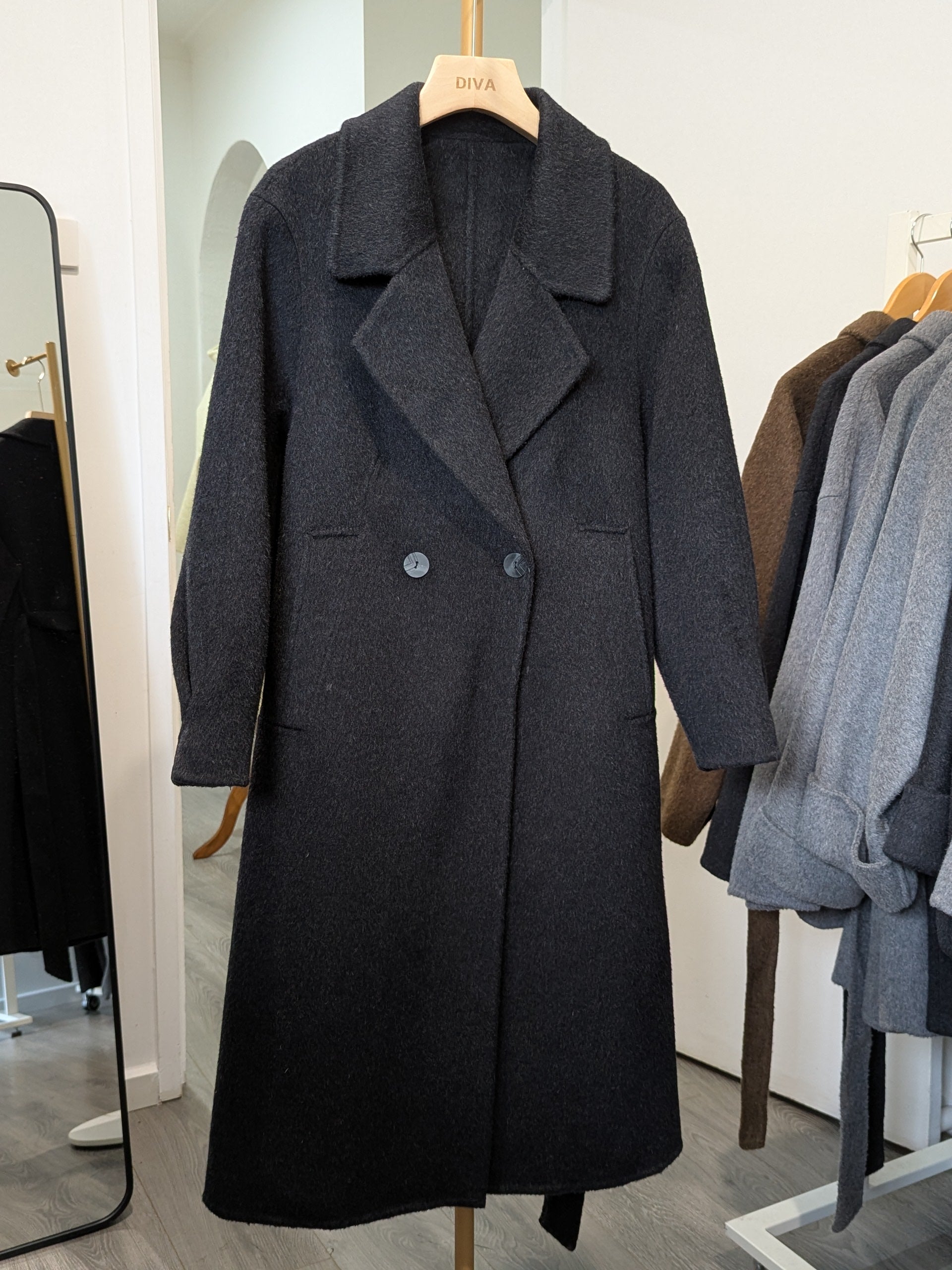005 Cashmere blend Charcoal