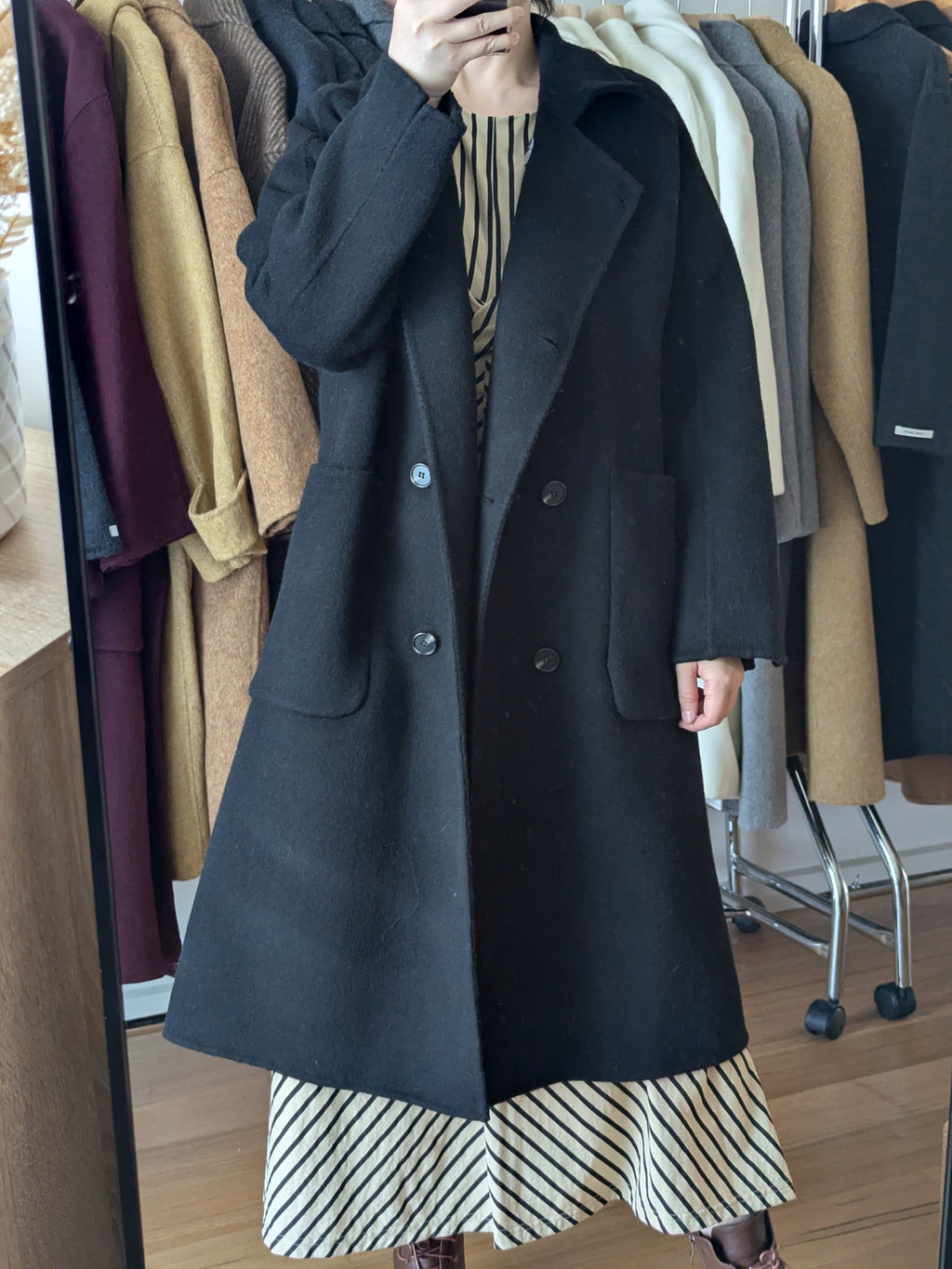 Brand New Pure Wool Coat FREE SHIPPING High Quality Wool 053 Size  8-10