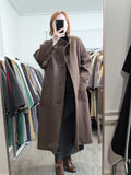139 100% Wool Coat Brown