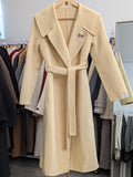 266 75% Wool Coat Yellow XS 6-8