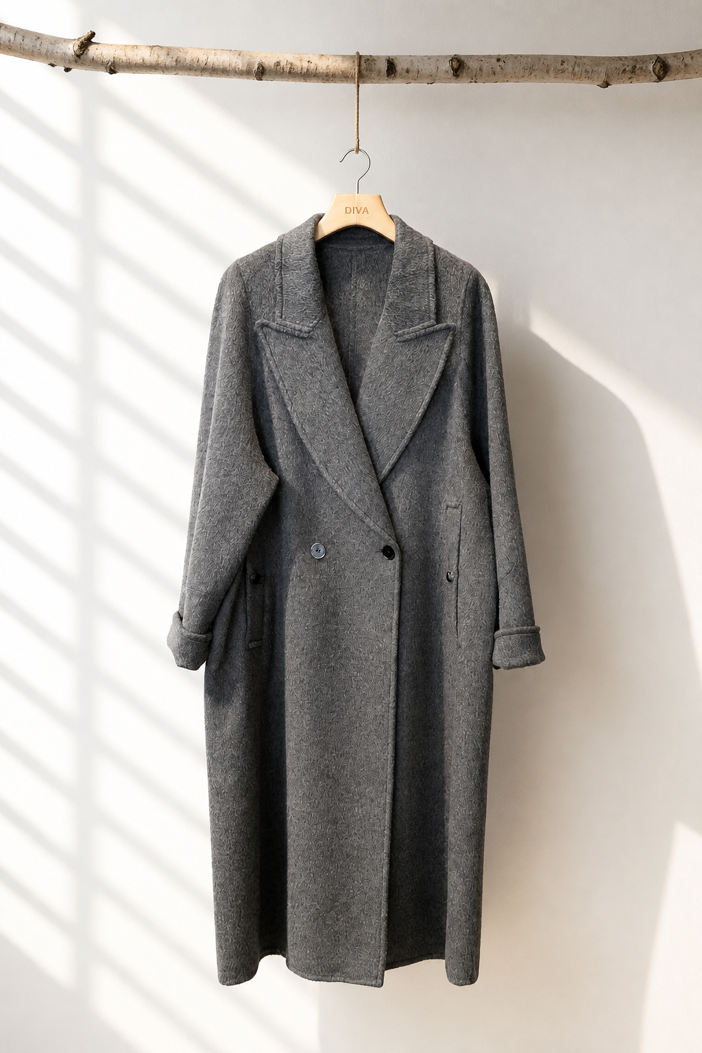 006 Cashmere blend Grey M 10-14 L 16-18
