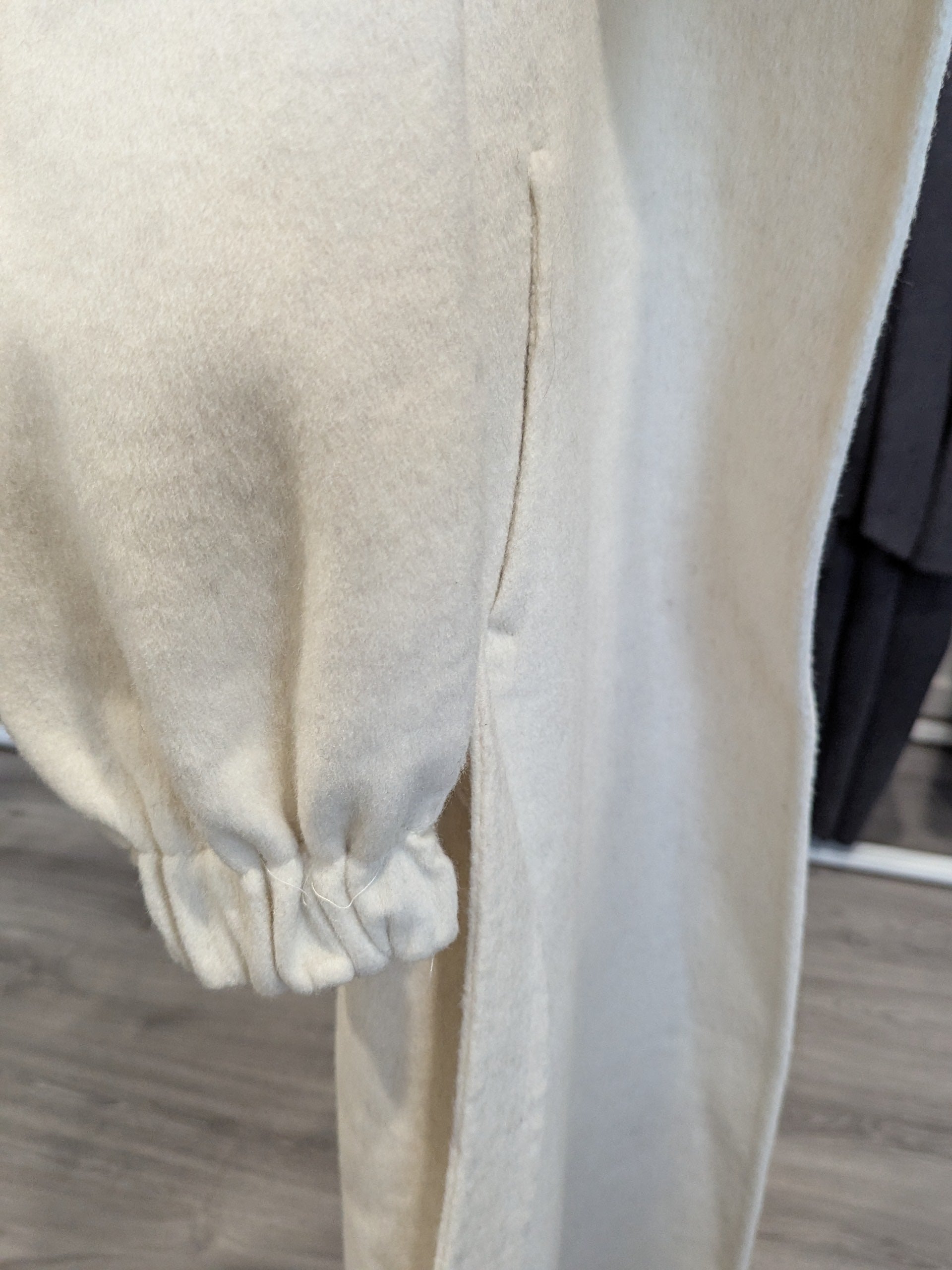 166 100% Wool Coat Beige S 6-8