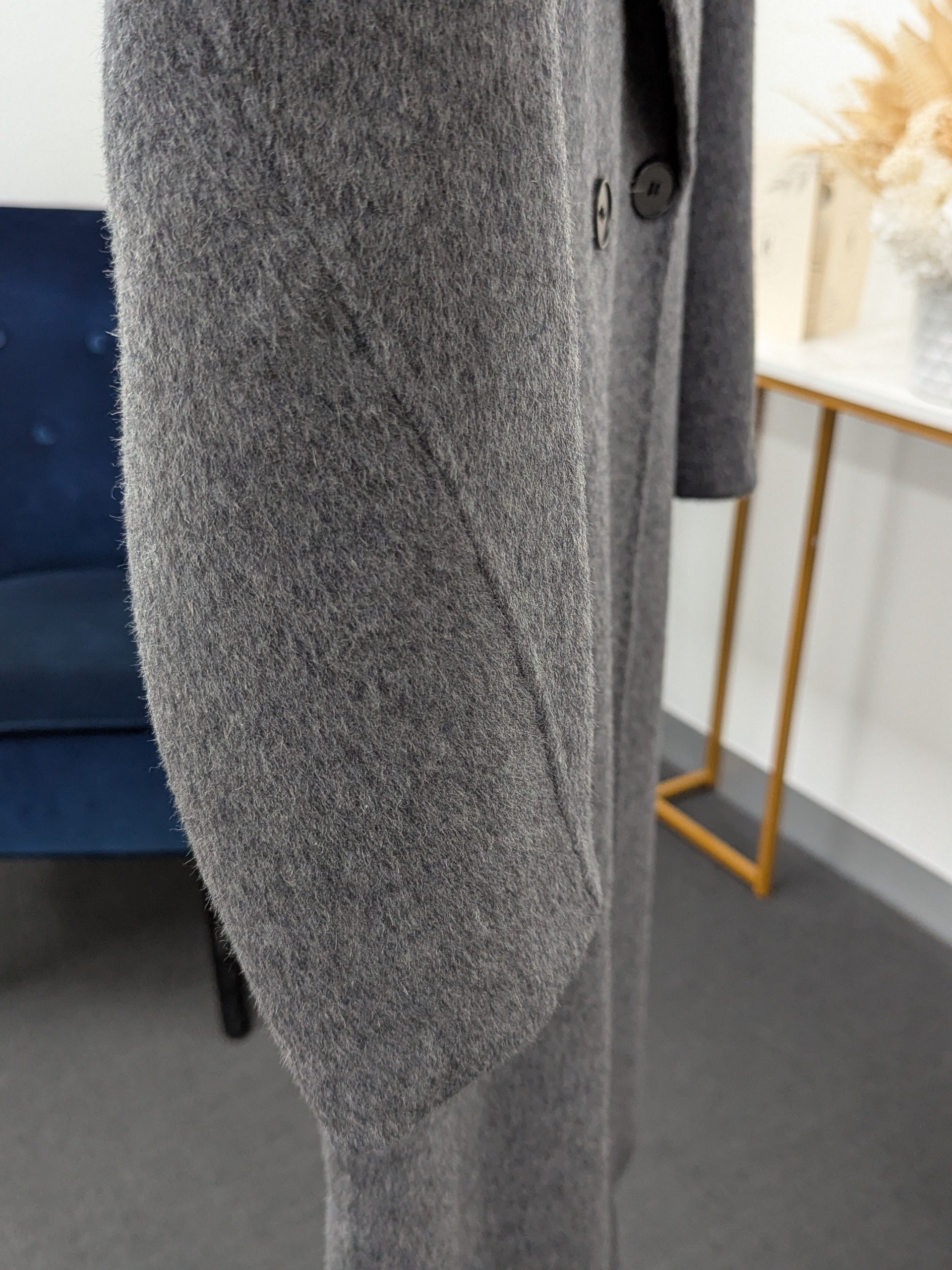 010 100% Wool Grey