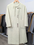 132 68% Wool Coat Green