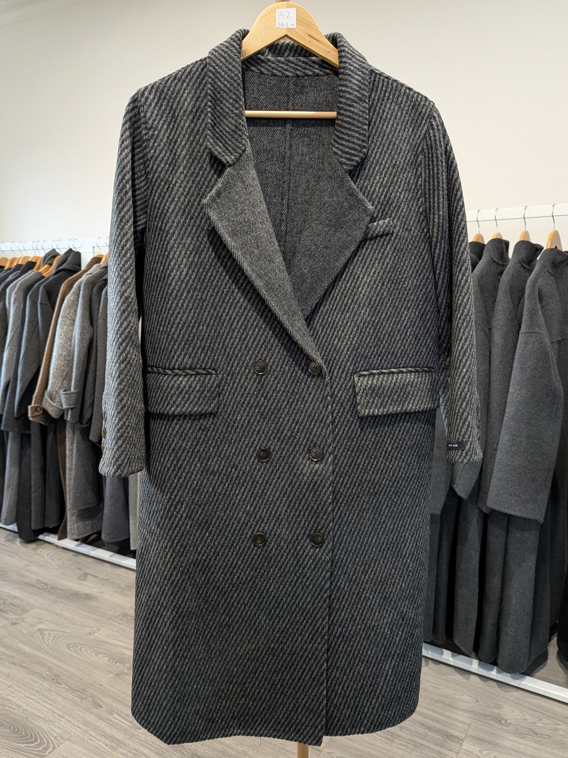 152 70% Wool Coat S 8-12