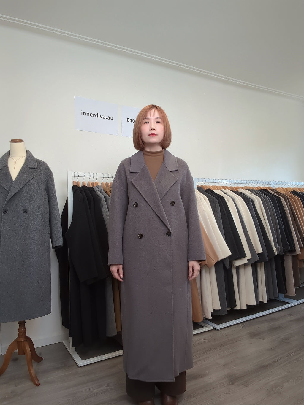 030 100% Wool Coat