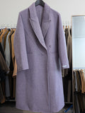 275 70% Wool Coat Purple M 12-16