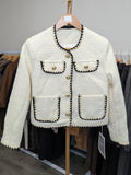 213 Goose Down Tweed Jacket