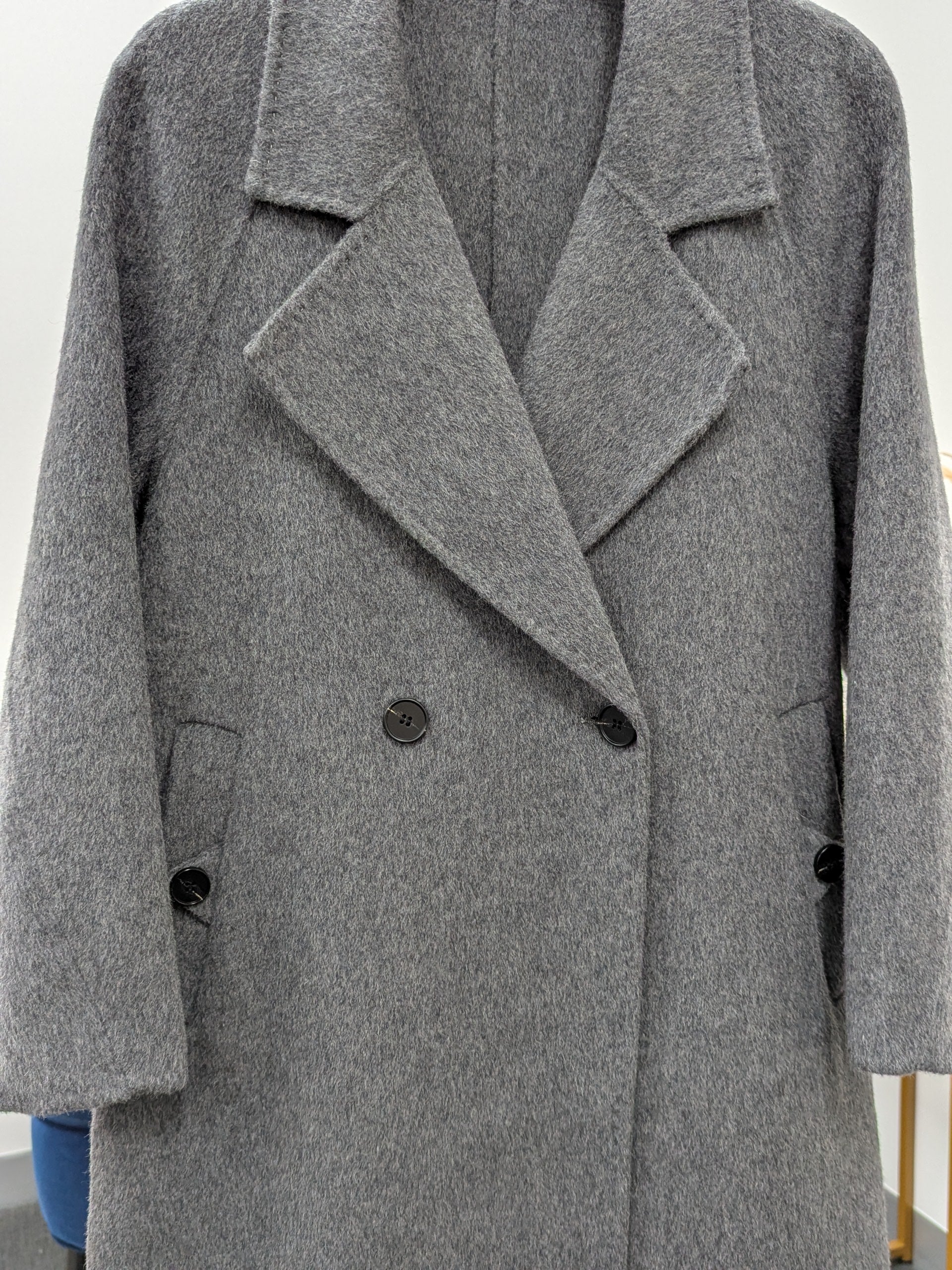 010 100% Wool Grey