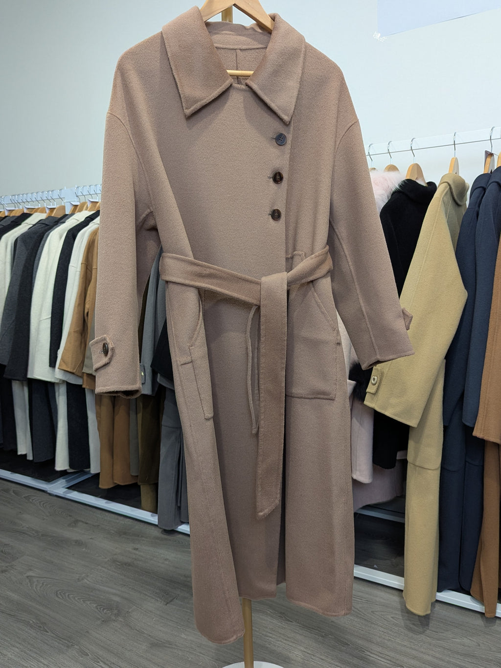 036 100% Wool Coat