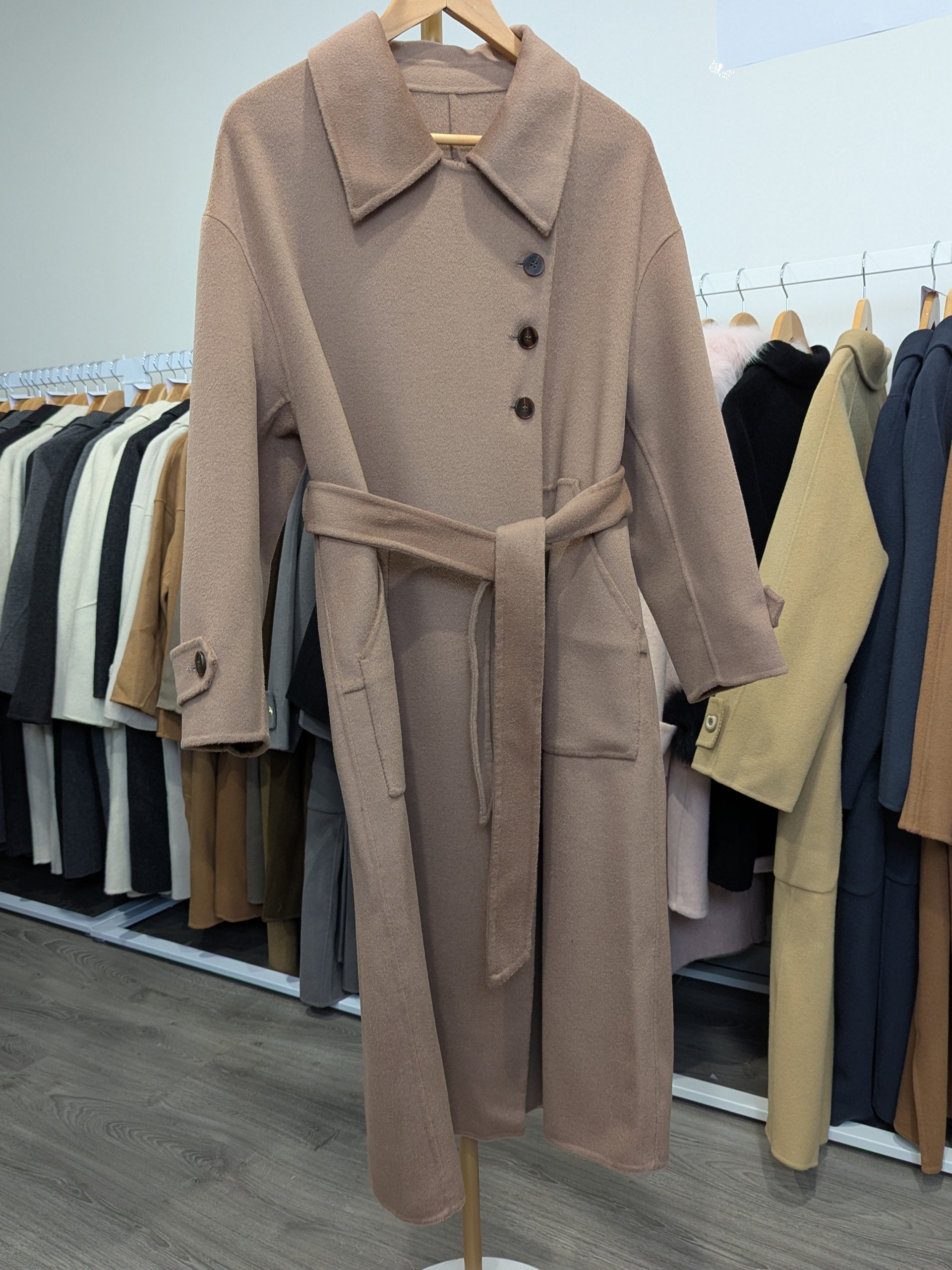 036 100% Wool Coat