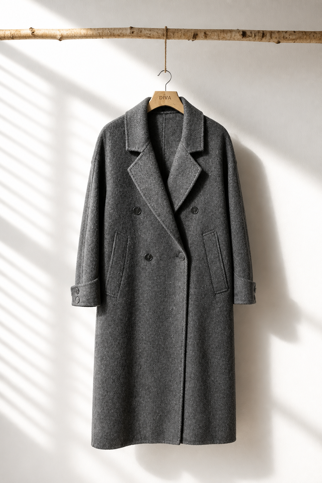 009 100% Wool Charcoal S 8-10 M 10-12