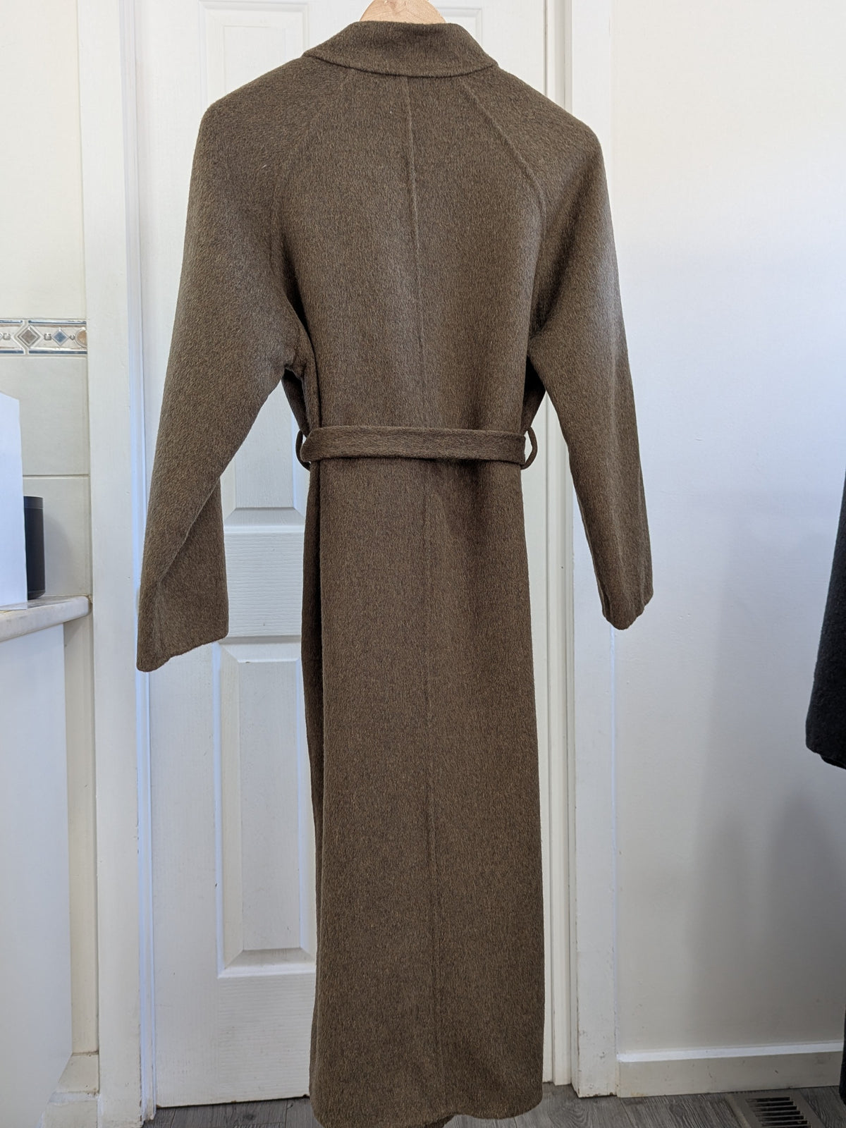 142 100% Wool Coat Olive S 8-10