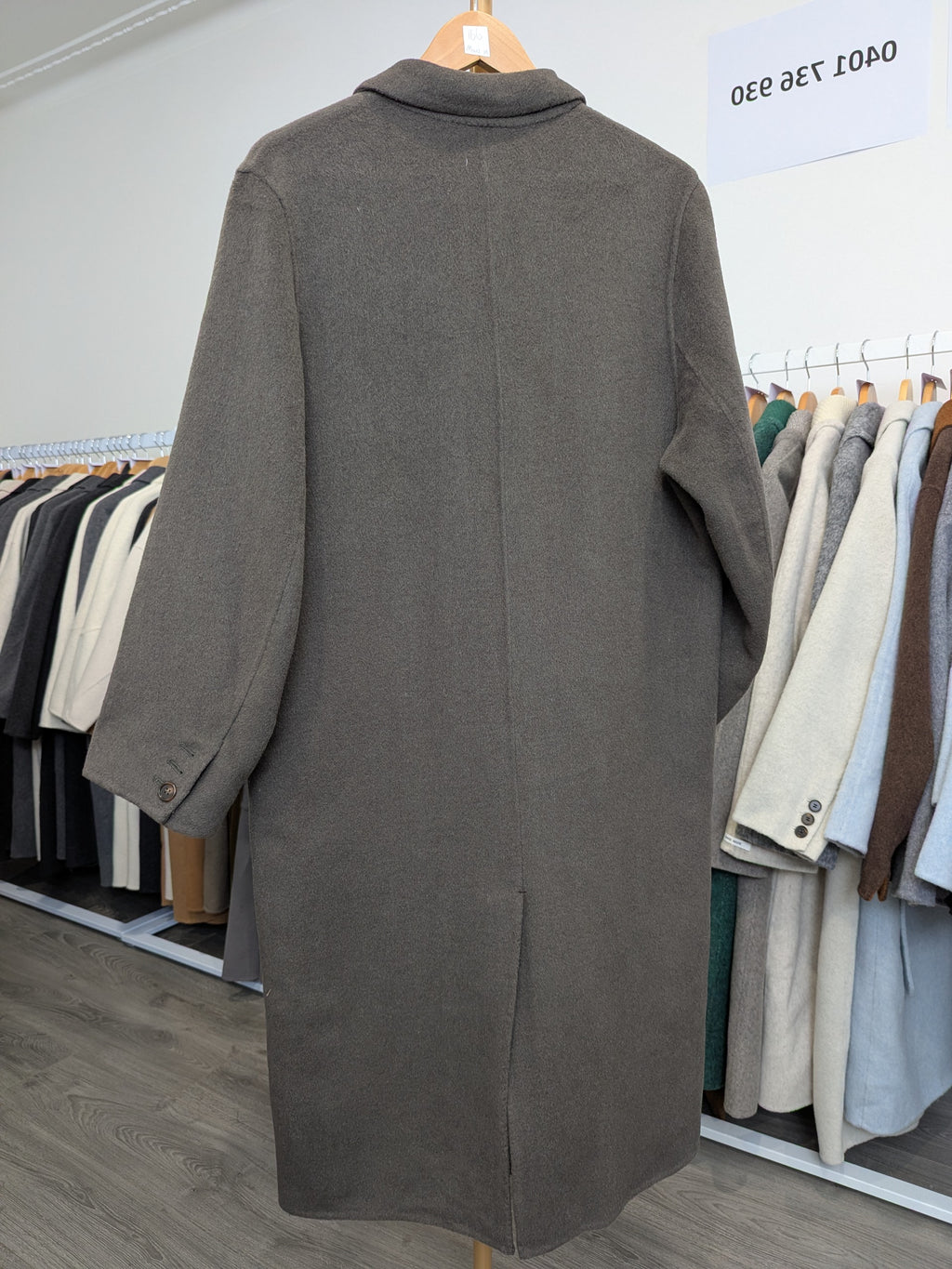 137 100% Wool Coat M 12-16