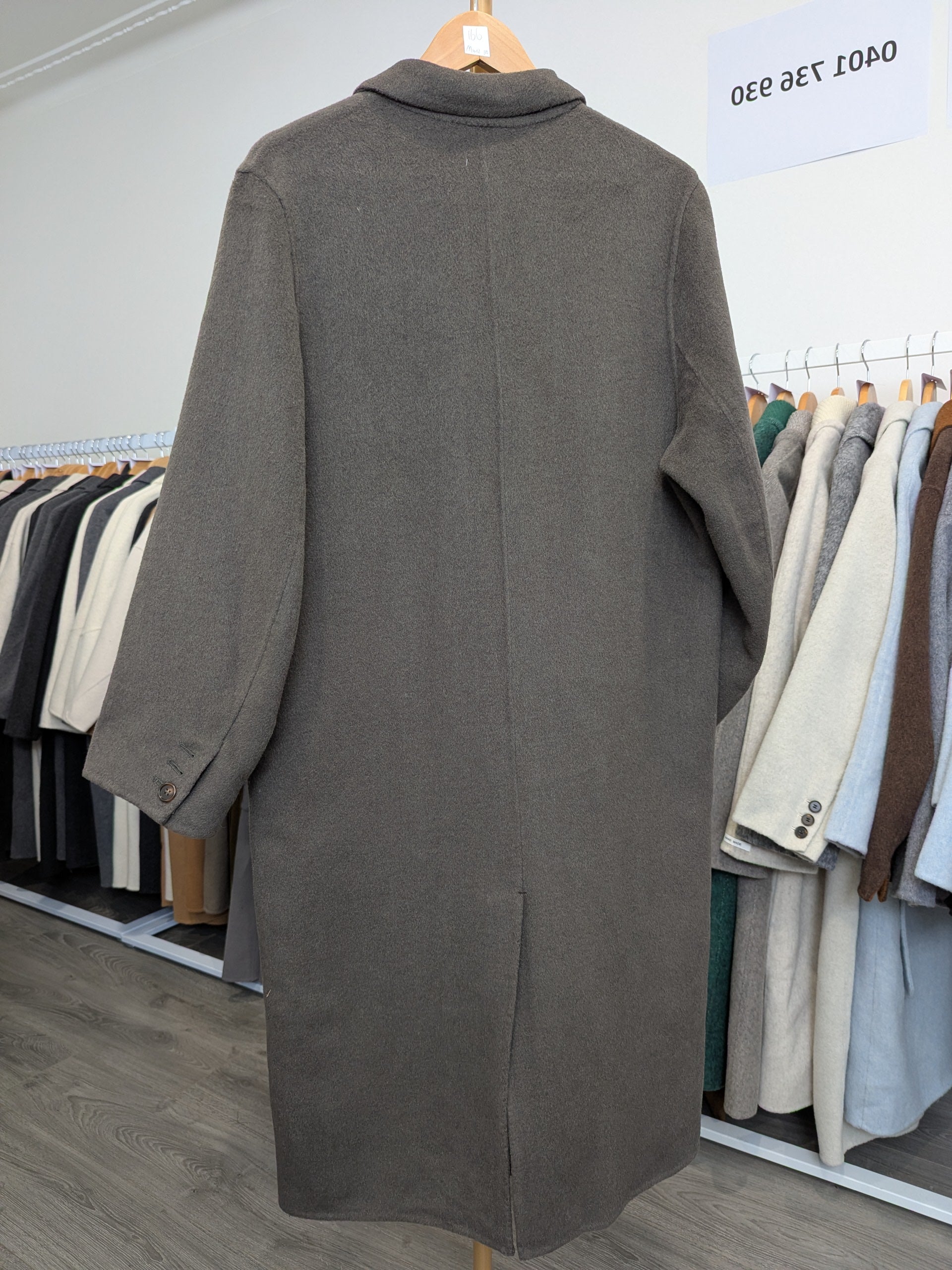 137 100% Wool Coat M 12-16