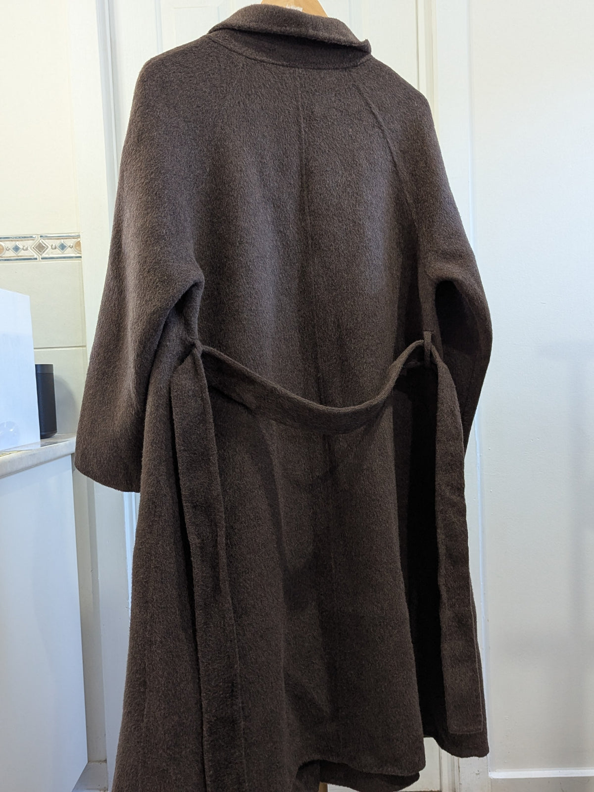 299 31% Wool 56% Alpaca Wool Coat Brown L 10-12