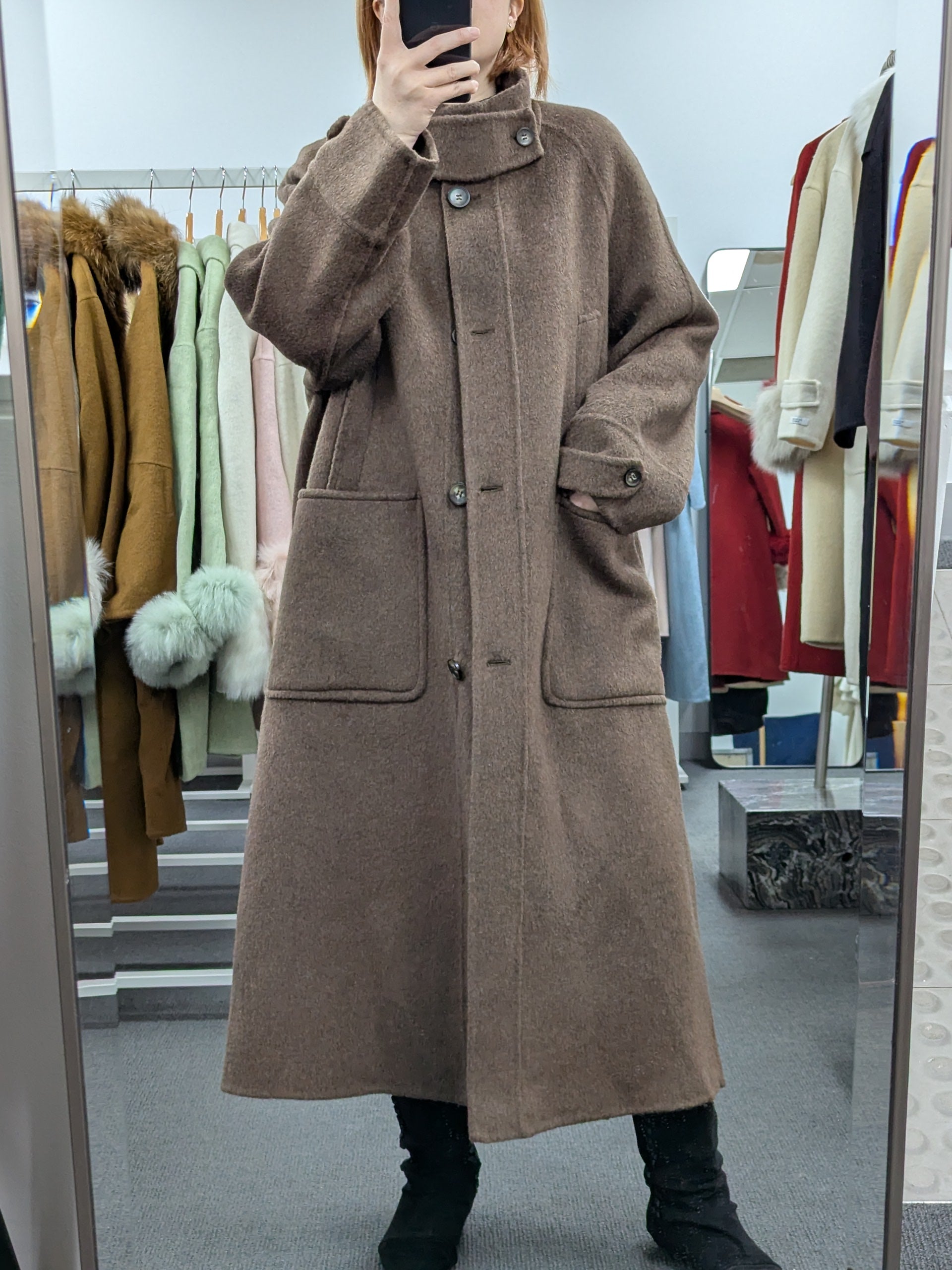 Pure Wool Coat Warehouse Try-On Welcome 211 Size M10-14 100% Wool