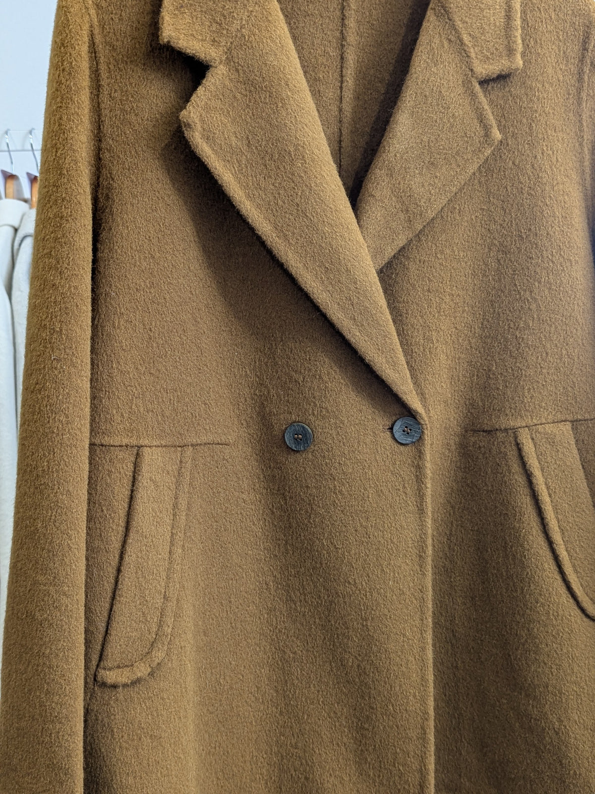 296 72% Wool Coat S 6-8
